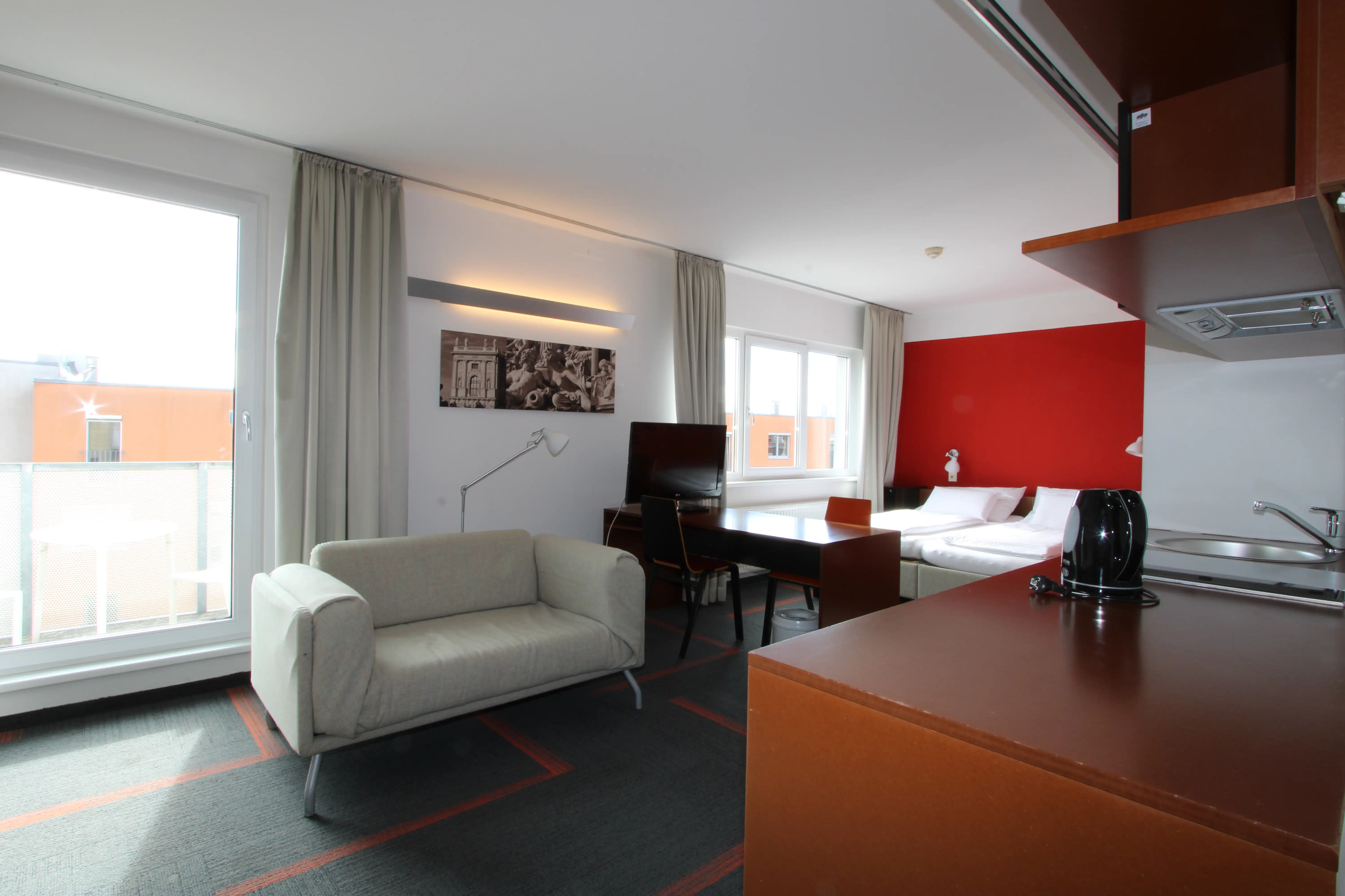 Fotografie interiéru určená pro prezentaci nemovitosti