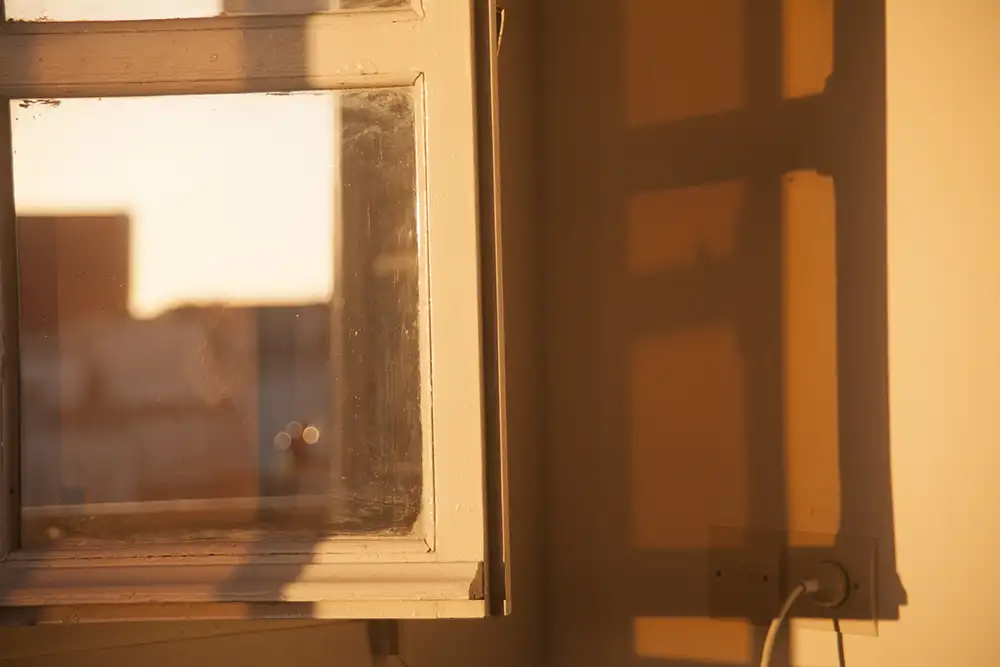 calm woman on the beach